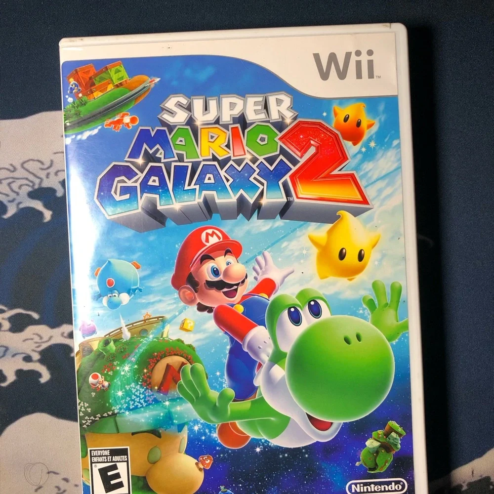 Nintendo Wii Super Mario Galaxy 2 - White Console Game Disc
